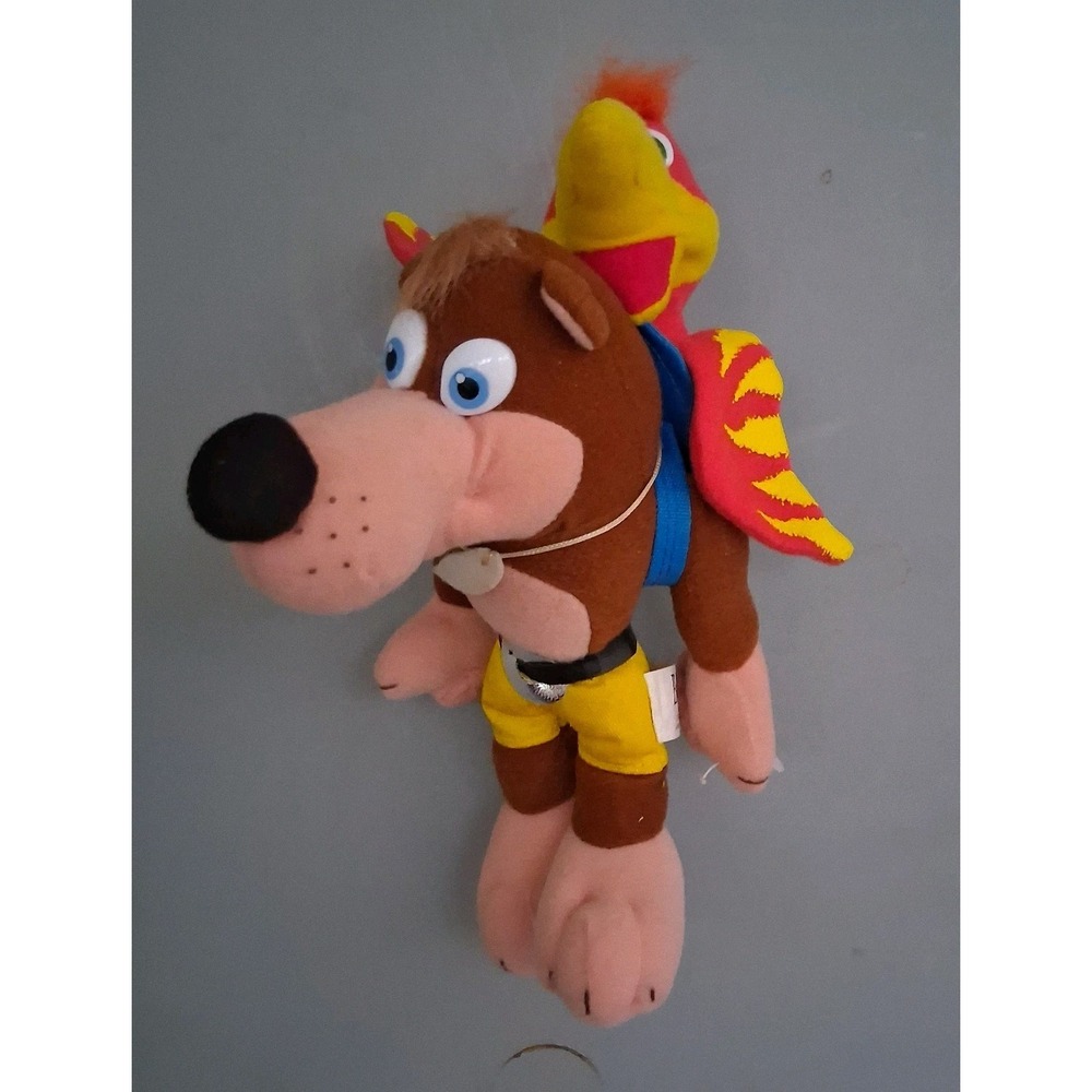 Banjo Kazooie Nintendo 64 Collectibles Rare 9" Stuffed Plush Toy 1998 BD&A EVC